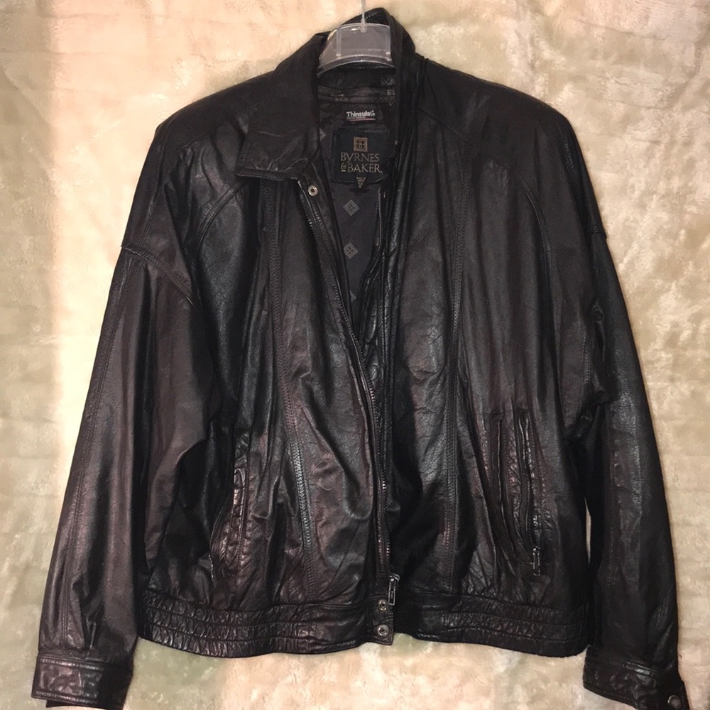 Vintage Men’s Leather Jacket